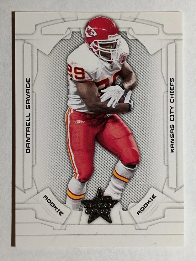 2008 Leaf Rookies and Stars #130 Dantrell Savage RC