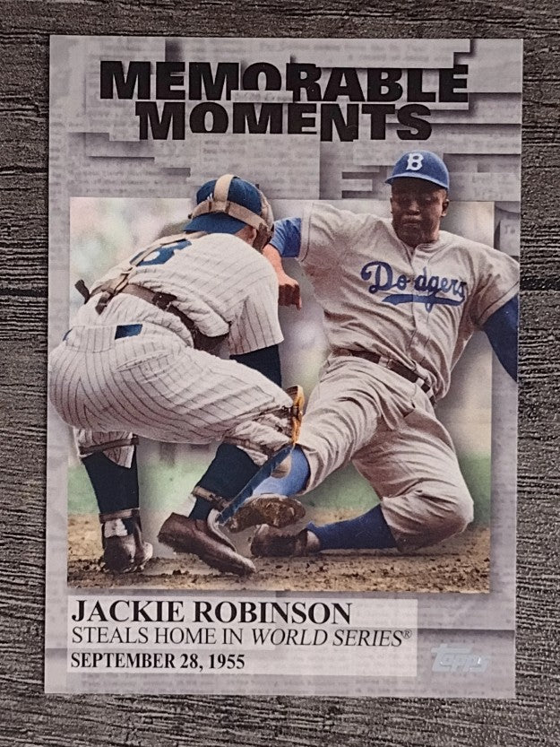 2017 Topps Memorable Moments #MM25 Jackie Robinson