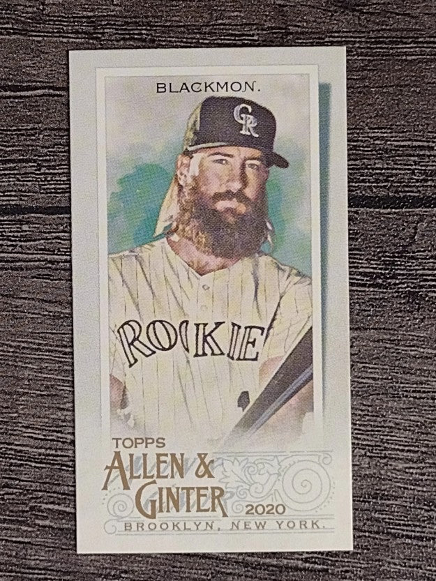 2020 Topps Allen and Ginter Mini No Number #250 Charlie Blackmon