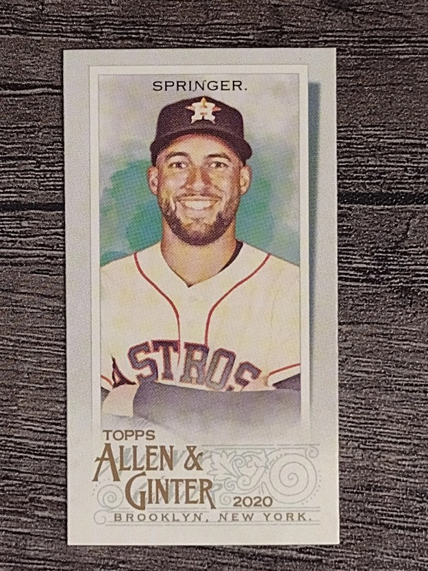 2020 Topps Allen and Ginter Mini #12 George Springer