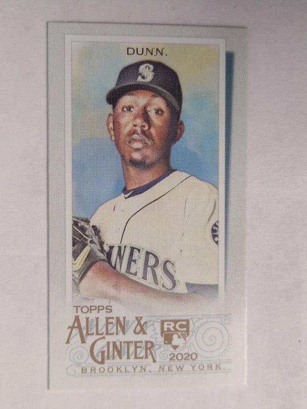 2020 Topps Allen and Ginter Mini #176 Justin Dunn