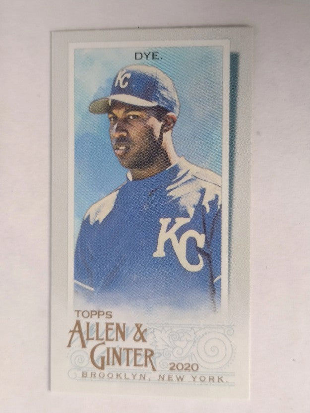 2020 Topps Allen and Ginter Mini #336 Jermaine Dye SP