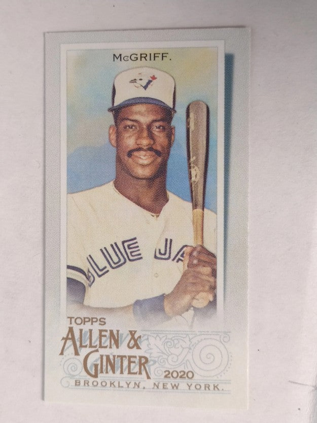2020 Topps Allen and Ginter Mini #313 Fred McGriff SP