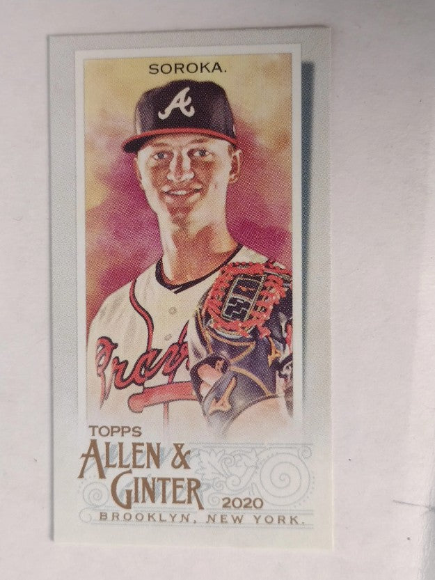 2020 Topps Allen and Ginter Mini #53 Mike Soroka