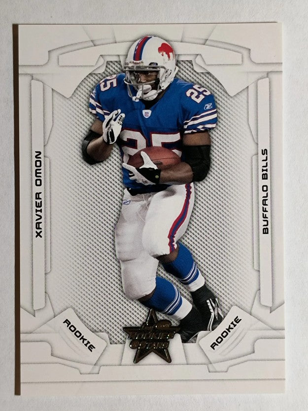 2008 Leaf Rookies and Stars #188 Xavier Omon RC