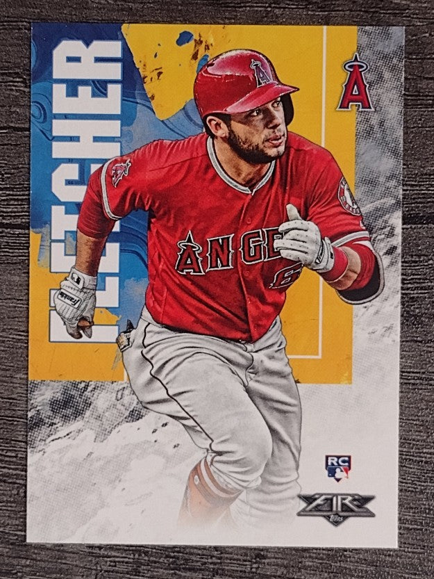 2019 Topps Fire #87 David Fletcher RC