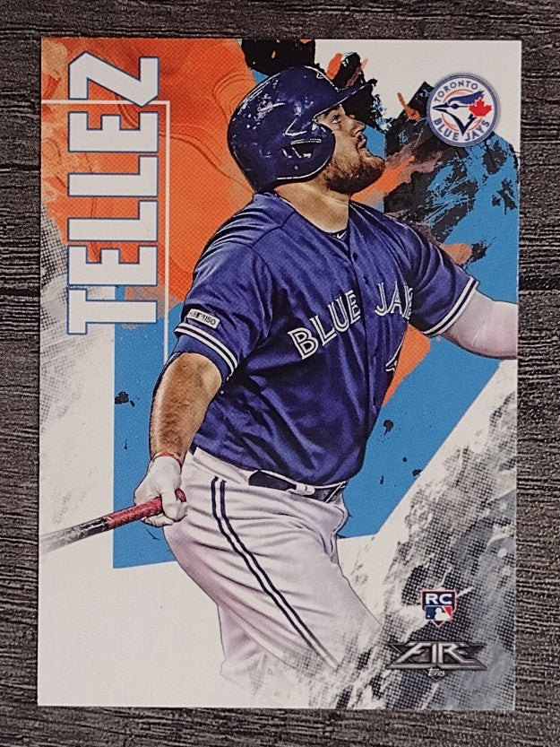 2019 Topps Fire #15 Rowdy Tellez RC