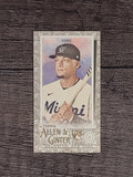 2020 Topps Allen and Ginter Mini Gold Border #222 Isan Diaz