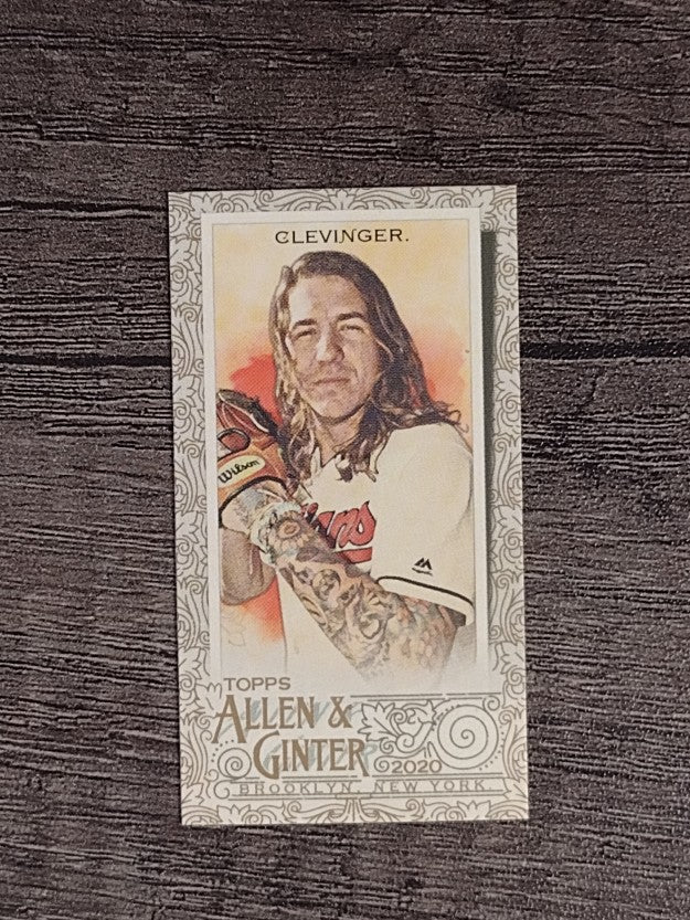 2020 Topps Allen and Ginter Mini Gold Border #246 Mike Clevinger