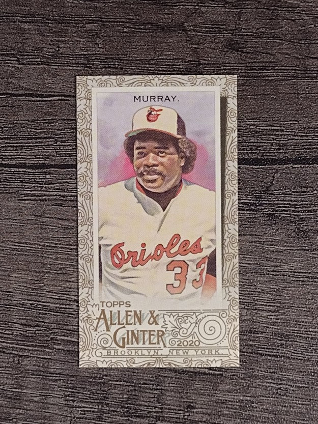 2020 Topps Allen and Ginter Mini Gold Border #57 Eddie Murray