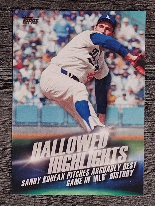 2016 Topps Hallowed Highlights #HH5 Sandy Koufax