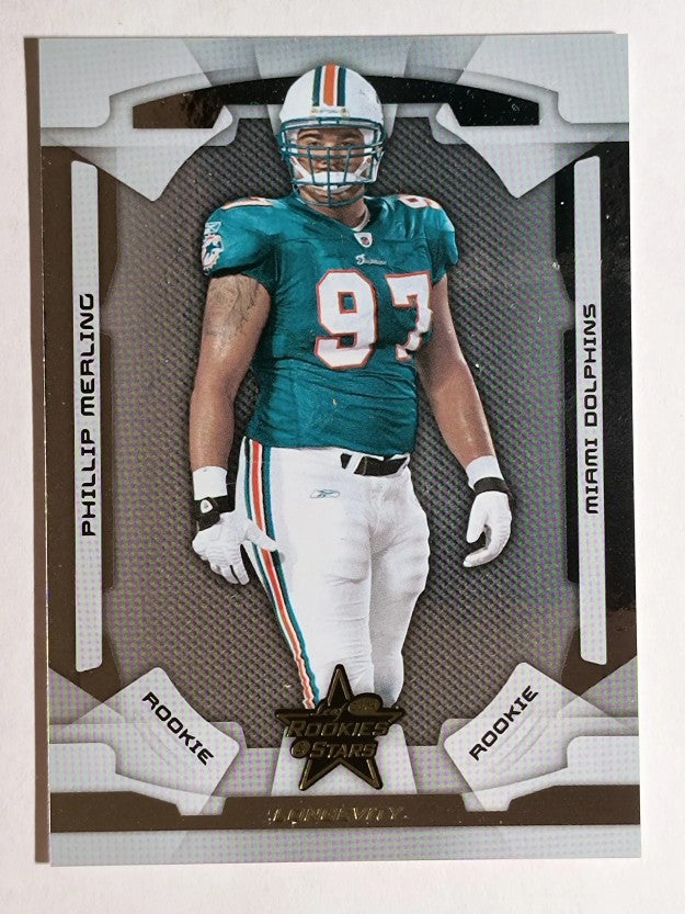 2008 Leaf Rookies and Stars Longevity #170 Phillip Merling RC