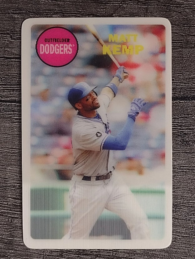 2012 Topps Archives 3-D #MK Matt Kemp