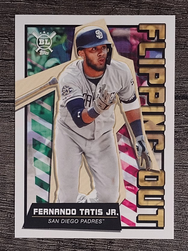 2020 Topps Big League Flipping Out #FO9 Fernando Tatis Jr.