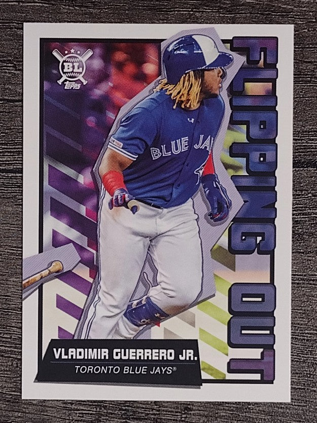 2020 Topps Big League Flipping Out #FO14 Vladimir Guerrero Jr.