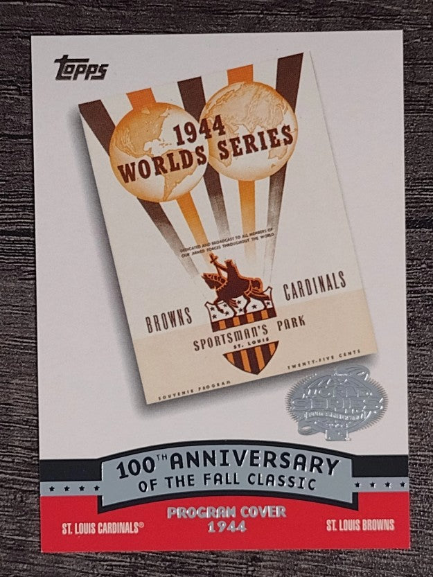 2004 Topps Fall Classic Covers #1944 1944 World Series