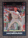 2007 Topps Chrome #121 Ryan Howard