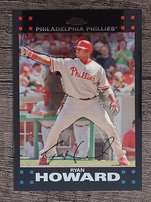 2007 Topps Chrome #121 Ryan Howard
