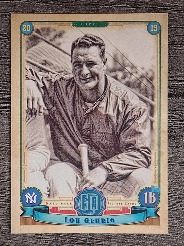 2019 Topps Gypsy Queen #317 Lou Gehrig SP