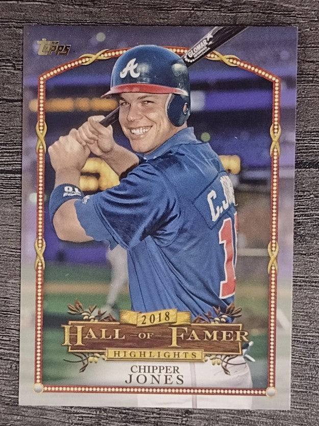 2018 Topps Update Hall of Famer Highlights #HFH2 Chipper Jones