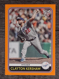 2020 Topps Big League Orange #230 Clayton Kershaw