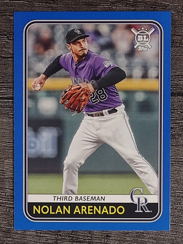2020 Topps Big League Blue #39 Nolan Arenado