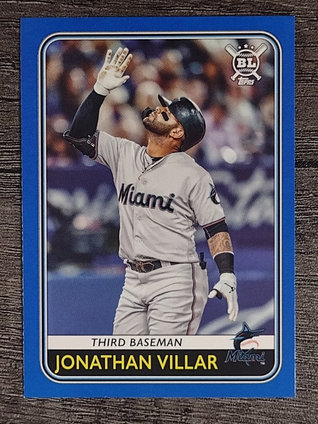 2020 Topps Big League Blue #192 Jonathan Villar