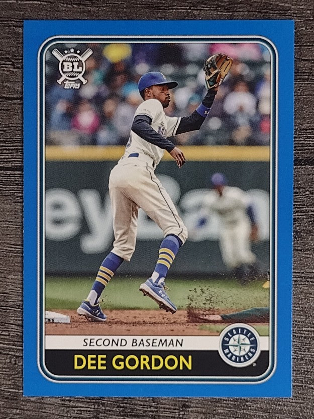 2020 Topps Big League Blue #13 Dee Gordon