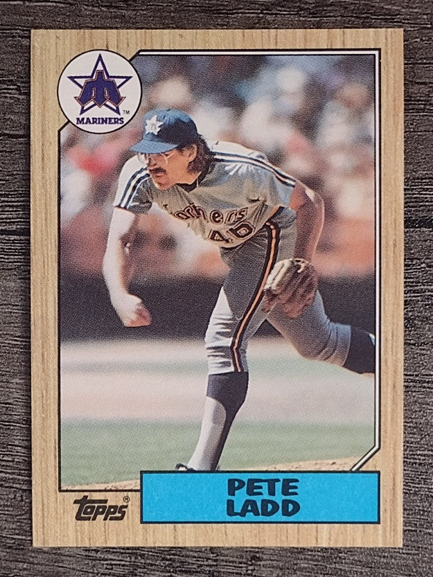 1987 Topps #572 Pete Ladd