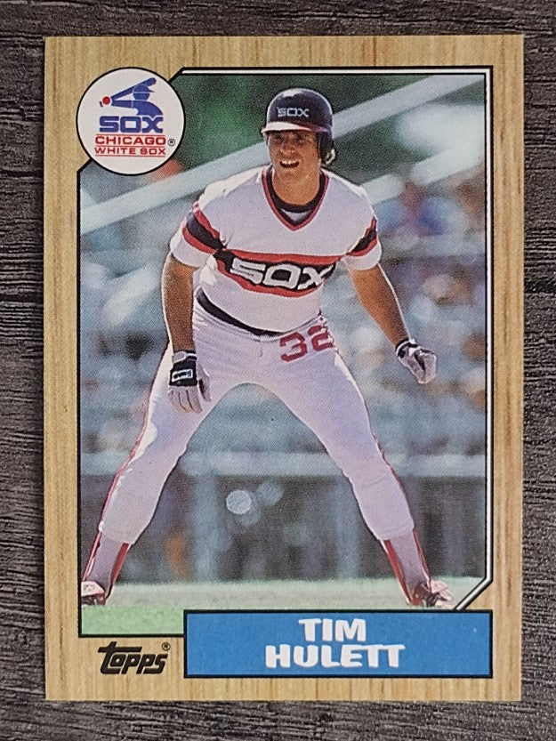 1987 Topps #566 Tim Hulett