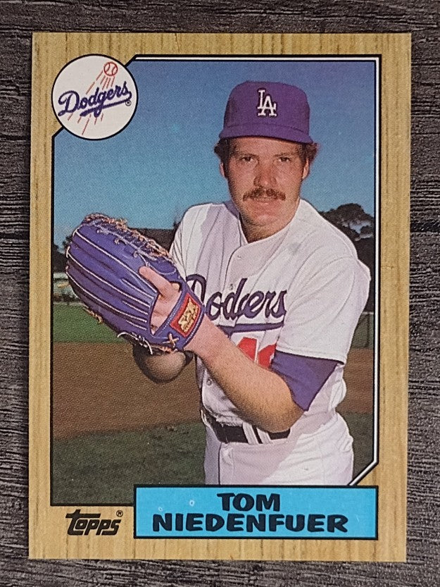 1987 Topps #538 Tom Niedenfuer