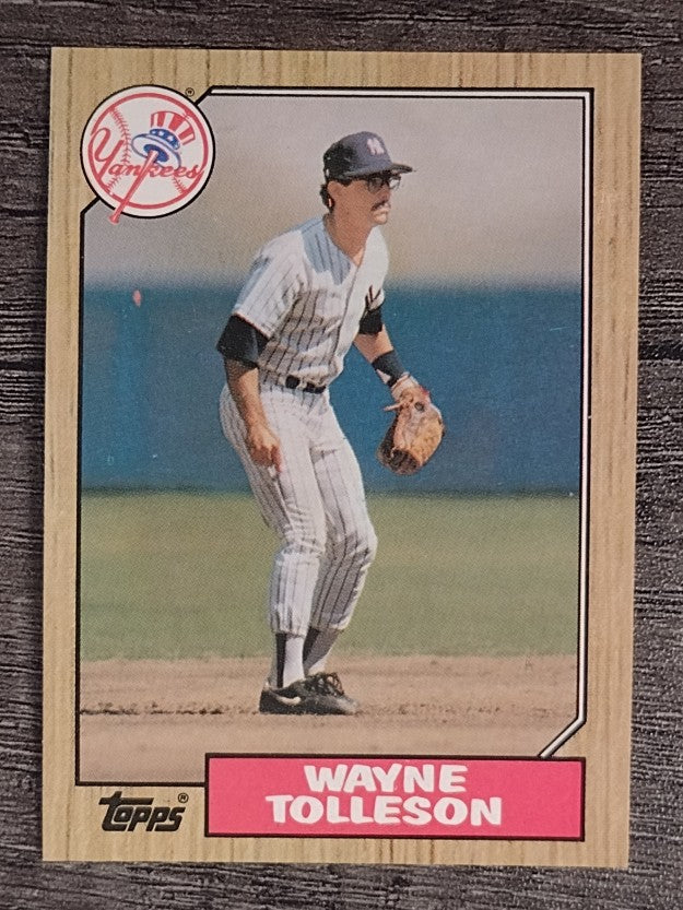 1987 Topps #224 Wayne Tolleson
