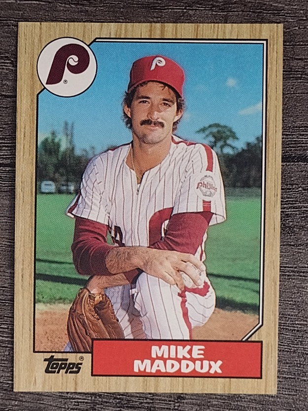 1987 Topps #553 Mike Maddux RC