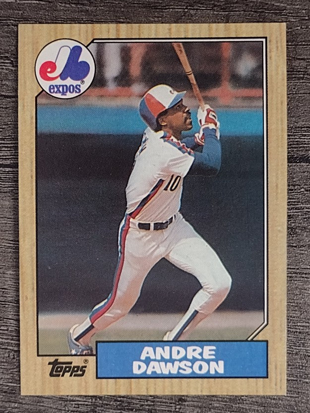 1987 Topps #345 Andre Dawson