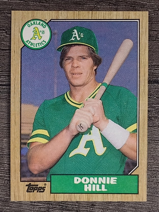 1987 Topps #339 Donnie Hill