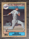1987 Topps #173 Alex Trevino