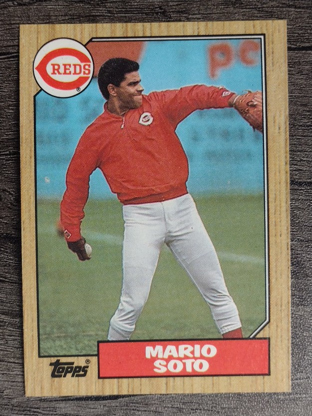 1987 Topps #517 Mario Soto