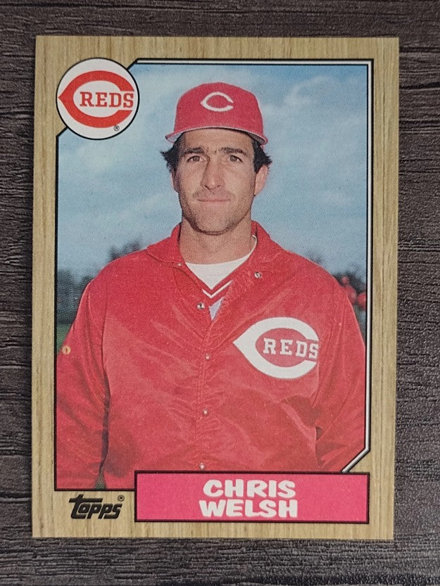 1987 Topps #592 Chris Welsh
