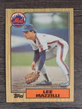 1987 Topps #198 Lee Mazzilli
