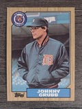 1987 Topps #384 Johnny Grubb