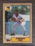 1987 Topps #747 Johnny Ray