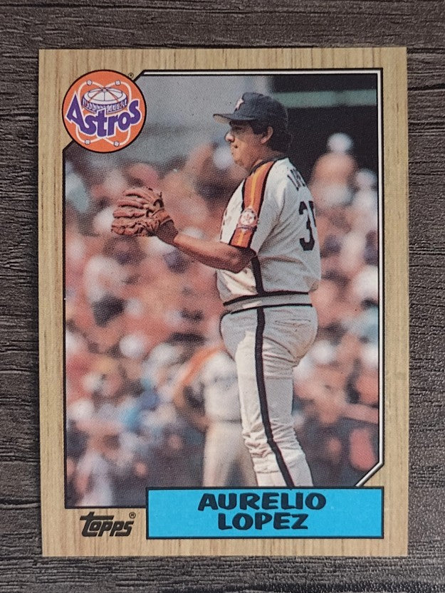 1987 Topps #659 Aurelio Lopez