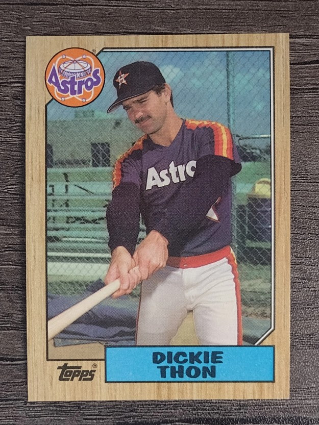 1987 Topps #386 Dickie Thon
