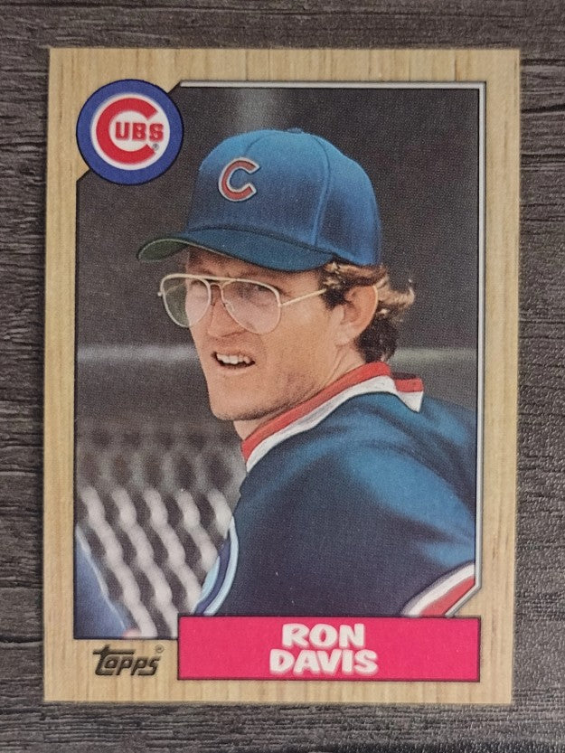 1987 Topps #383 Ron Davis