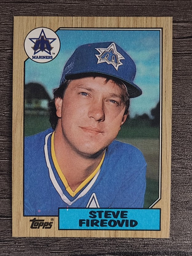 1987 Topps #357 Steve Fireovid