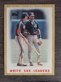 1987 Topps #356 White Sox Team