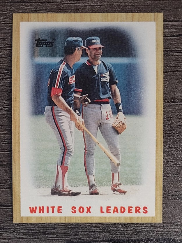 1987 Topps #356 White Sox Team