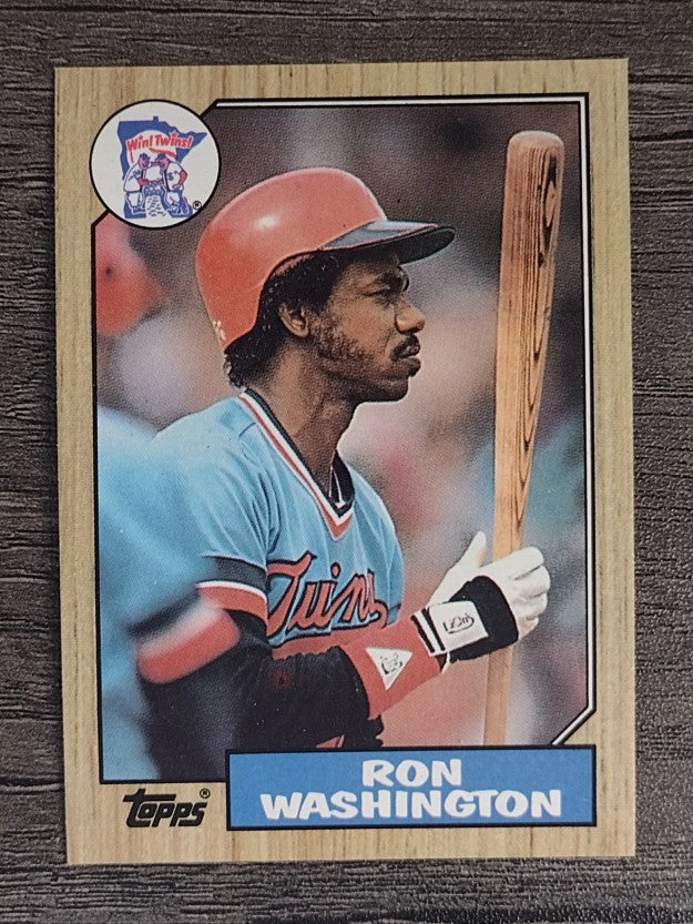1987 Topps #169 Ron Washington