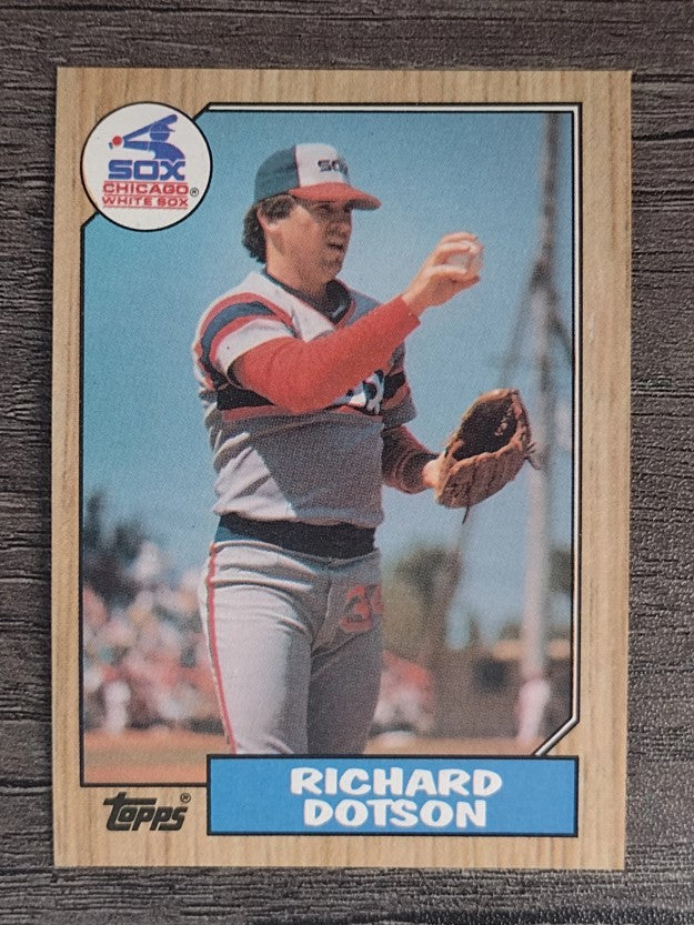 1987 Topps #720 Richard Dotson