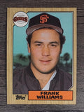 1987 Topps #96 Frank Williams
